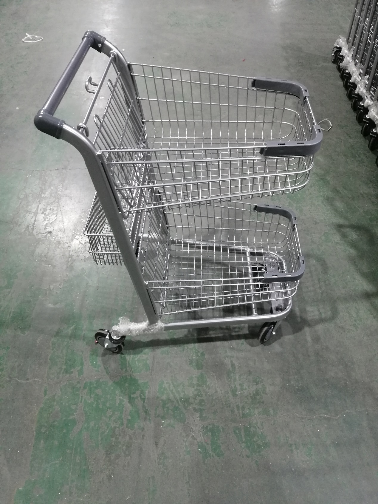 Carro de supermercado en polipropileno